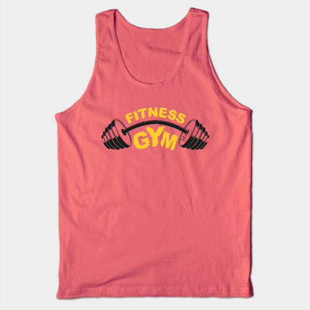 fitness gym Tank Top by mmpower